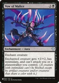 Vow of Malice - The List Reprints - Magic: The Gathering card