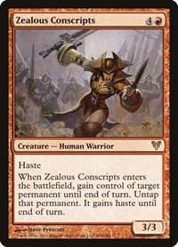 Zealous Conscripts - Avacyn Restored - Magic: The Gathering card