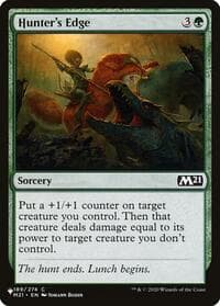 Hunter's Edge - The List Reprints - Magic: The Gathering card