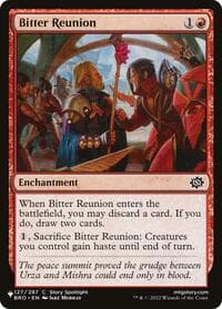 Bitter Reunion - The List Reprints - Magic: The Gathering card