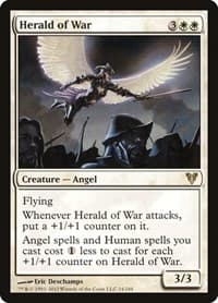 Herald of War - Avacyn Restored - Magic: The Gathering card