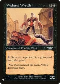 Withered Wretch - The List Reprints - Magic: The Gathering card