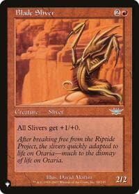 Blade Sliver - The List Reprints - Magic: The Gathering card