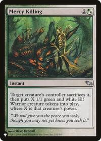 Mercy Killing - The List Reprints - Magic: The Gathering card