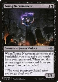 Young Necromancer - The List Reprints - Magic: The Gathering card