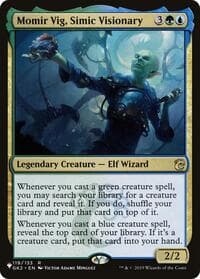 Momir Vig, Simic Visionary - The List Reprints - Magic: The Gathering card