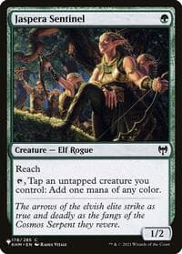 Jaspera Sentinel - The List Reprints - Magic: The Gathering card