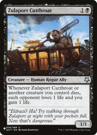 Zulaport Cutthroat - The List Reprints - Magic: The Gathering card