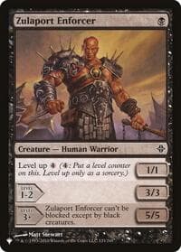 Zulaport Enforcer - The List Reprints - Magic: The Gathering card