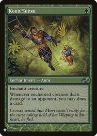 Keen Sense - The List Reprints - Magic: The Gathering card