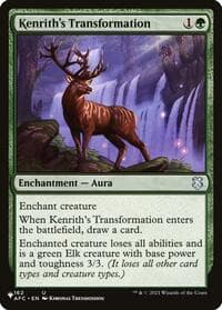 Kenrith's Transformation - The List Reprints - Magic: The Gathering card