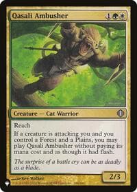 Qasali Ambusher - The List Reprints - Magic: The Gathering card