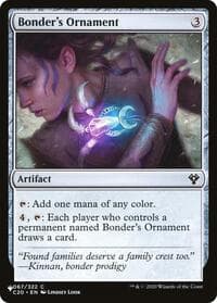 Bonder's Ornament - The List Reprints - Magic: The Gathering card