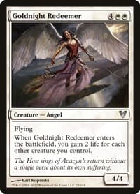 Goldnight Redeemer - Avacyn Restored - Magic: The Gathering card