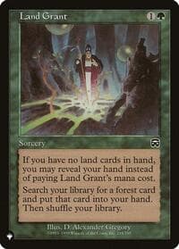 Land Grant - The List Reprints - Magic: The Gathering card