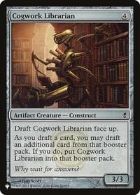 Cogwork Librarian - The List Reprints - Magic: The Gathering card