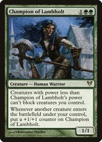 Champion of Lambholt - Avacyn Restored - Magic: The Gathering card