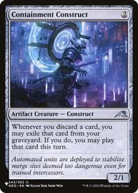 Containment Construct - The List Reprints - Magic: The Gathering card