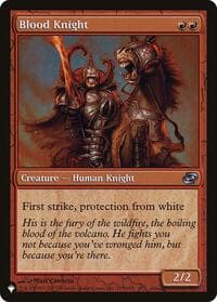 Blood Knight - The List Reprints - Magic: The Gathering card