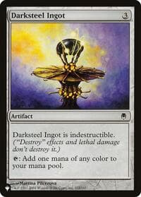 Darksteel Ingot - The List Reprints - Magic: The Gathering card