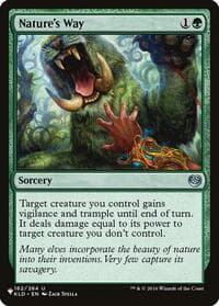 Nature's Way - The List Reprints - Magic: The Gathering card