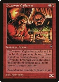 Dwarven Vigilantes - Visions - Magic: The Gathering card