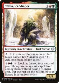 Svella, Ice Shaper - The List Reprints - Magic: The Gathering card