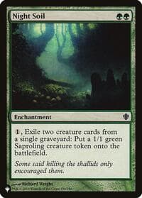 Night Soil - The List Reprints - Magic: The Gathering card