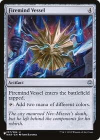 Firemind Vessel - The List Reprints - Magic: The Gathering card