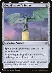 God-Pharaoh's Statue - The List Reprints - Magic: The Gathering card