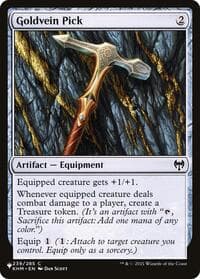 Goldvein Pick - The List Reprints - Magic: The Gathering card