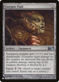 Gorgon Flail - The List Reprints - Magic: The Gathering card