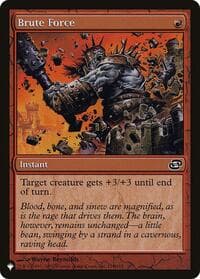 Brute Force - The List Reprints - Magic: The Gathering card