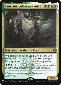 Trostani, Selesnya's Voice - The List Reprints - Magic: The Gathering card