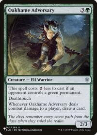 Oakhame Adversary - The List Reprints - Magic: The Gathering card