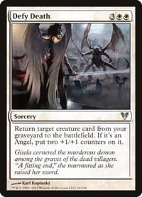 Defy Death - Avacyn Restored - Magic: The Gathering card