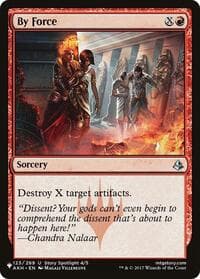 By Force - The List Reprints - Magic: The Gathering card