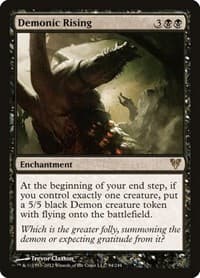 Demonic Rising - Avacyn Restored - Magic: The Gathering card