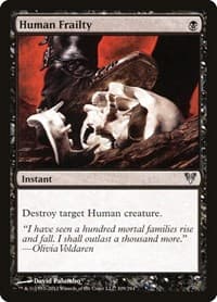 Human Frailty - Avacyn Restored - Magic: The Gathering card