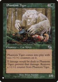Phantom Tiger - The List Reprints - Magic: The Gathering card
