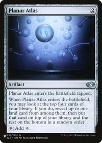 Planar Atlas - The List Reprints - Magic: The Gathering card