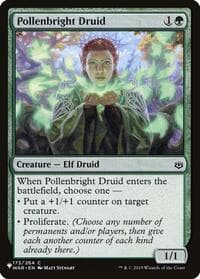 Pollenbright Druid - The List Reprints - Magic: The Gathering card