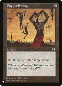 Puppet Strings - The List Reprints - Magic: The Gathering card