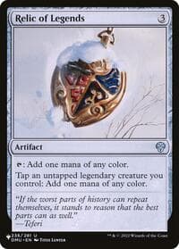 Relic of Legends - The List Reprints - Magic: The Gathering card