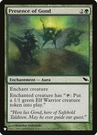 Presence of Gond - The List Reprints - Magic: The Gathering card