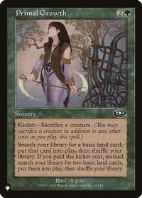 Primal Growth - The List Reprints - Magic: The Gathering card