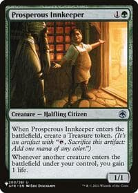 Prosperous Innkeeper (AFR) - The List Reprints - Magic: The Gathering card