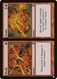 Dead // Gone - The List Reprints - Magic: The Gathering card