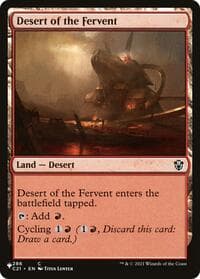 Desert of the Fervent - The List Reprints - Magic: The Gathering card