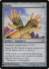 Shuko - The List Reprints - Magic: The Gathering card